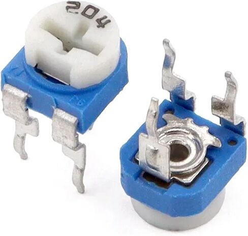 500pcs/lot rm065 Resabiable Reseriable 100r to 1m 13 القيم الكربون فيلم potentiometer الأفقي (RM065 503 50kohm) in Saudi Arabia