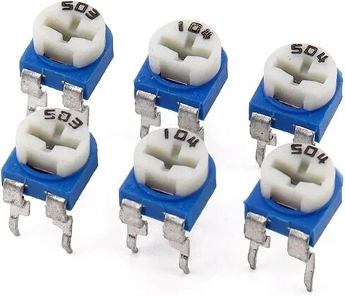 500pcs/lot rm065 Resabiable Reseriable 100r to 1m 13 القيم الكربون فيلم potentiometer الأفقي (RM065 503 50kohm) in Saudi Arabia