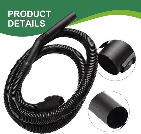 Professional Vacuum Cleaner Suction Hose 98 Inch Replacement Part for NT18 NT20 NT30 NT38 NT40 Classic Series for Karcher 9.755-263.0 Black in Kuwait