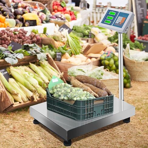 Giantex 660 رطل مقياس منصة الحوسبة الحوسبة ، مع LB/kg قابلة للتبديل ، مصدر طاقة AC/DC ، شاشة LCD عالية الدقة ، مقياس بريدي رقمي من الفولاذ المقاوم للصدأ الإلكترونية للأمتعة ، الشحن ، الحزم in Saudi Arabia