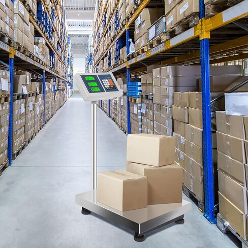 Giantex 660 رطل مقياس منصة الحوسبة الحوسبة ، مع LB/kg قابلة للتبديل ، مصدر طاقة AC/DC ، شاشة LCD عالية الدقة ، مقياس بريدي رقمي من الفولاذ المقاوم للصدأ الإلكترونية للأمتعة ، الشحن ، الحزم in Saudi Arabia