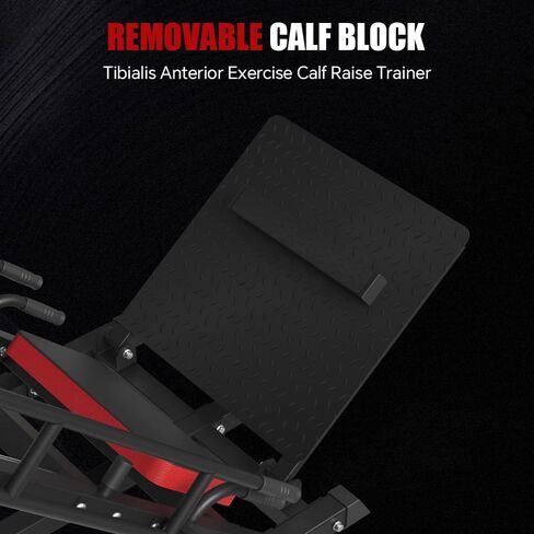 Spart 5-in-1 Leg Press Machine Hack Squat Machine ، جهاز الضغط على الساق ISO مع محمل خطي ، قرفصاء اختراق قابل للتعديل مع رفع العجل ، آلة تمرين الساق التجارية مع تخزين الوزن وتوتر النطاق in Kuwait