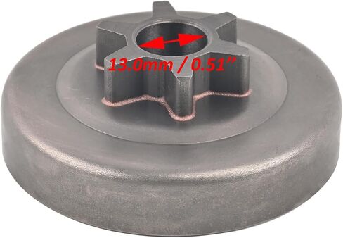 17500539131 17500539132 17500539133 V555000170 3/8" LP x 6 Teeth Clutch Sprocket Replacement For Oregon 106906X (OG) in Kuwait