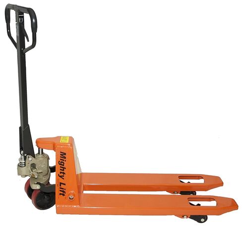 Mighty Lift ML1636 Small Mini Pallet Jacks Trucks ، 2200 LB. سعة ، 16 "× 36" in Kuwait