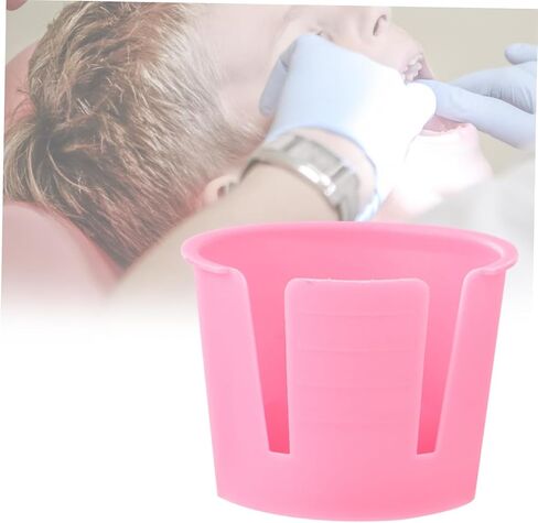 PRETYZOOM 50pcs Dental Mixing Bowl Set Plastic Mixing Bowls Small Dentist Tool for Alginate Plaster in Saudi Arabia