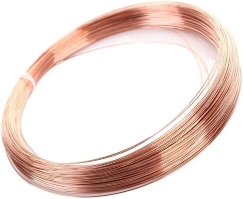 Gauge Copper Wire, 99.9% Pure Copper Wire T2 Copper Red Copper Line Bare Wire Diameter 0.2/0.3/0.4/0.5/0.6/0.8/1/1.2/1.5/1.8/2/2.5/3/4/5Mm(OD 3mm 1meter) in Saudi Arabia