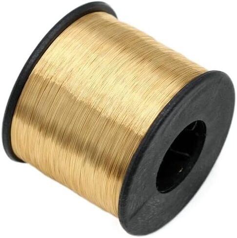 السلك النحاسي المقياس ، 5 Meters/Roll Gold/Silver/Platinum Colper Wire المطلي بالمجوهرات DIY إكسسوارات قطرها 0.3 مم/0.4 مم/0.5 مم/0.6 مم لصنع المجوهرات (لون الفضة ، 0.3 مم 5 أمتار) in Saudi Arabia