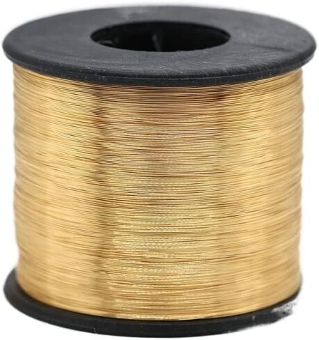 السلك النحاسي المقياس ، 5 Meters/Roll Gold/Silver/Platinum Colper Wire المطلي بالمجوهرات DIY إكسسوارات قطرها 0.3 مم/0.4 مم/0.5 مم/0.6 مم لصنع المجوهرات (لون الفضة ، 0.3 مم 5 أمتار) in Saudi Arabia