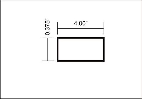 2 قطع 3/8 "× 3" الألومنيوم 6061 مسطح الشريط 14 "طويل .375" مخزون لوحة الصلبة in Saudi Arabia