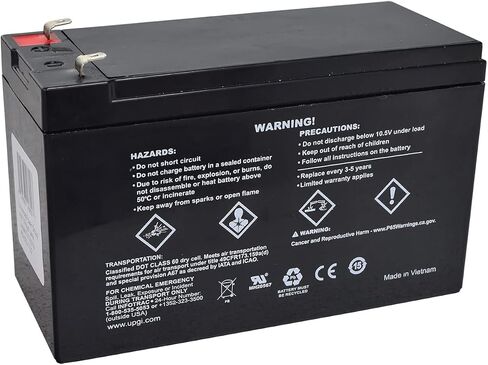 Alveytech 24 Volt 7 AH حزمة البطارية مع تسخير لقوة الأرض المتنزهية GO-KART-مجموعة بديلة (X2 12V) SLA ، من أجل طاقة كهربائية الدراجة النارية الرباعية الدراجة الكثبان العربات العربات العربات الأجزاء الإلكترونية in Kuwait