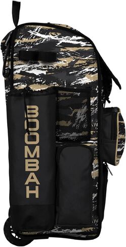 Boombah Rolling Superpack Baseball/Softball Gear Bag - Telescopic Handle - Holds 4 Bats - Wheeled Version - Razor Multiple Colors in Saudi Arabia