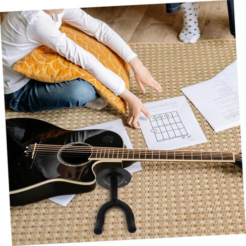 Nuobesty Metal Guitar Wall Hoots Hooks for ouringlele colein و Rach القابلة للتعديل في Erhu للقيثارات الصوتية والكهربائية لاستخدام المنزل والاستوديوهات in Saudi Arabia