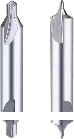 Tungsten Steel Center Drills 60 Degree Carbide Spot Drill Type A B Double-Head Metal Drill Bit 1Pcs(Type B,D1) in Saudi Arabia