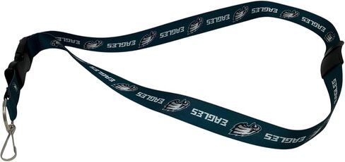 Wincraft NFL Philadelphia Eagles Lanyard مع مشبك قابلة للفصل ، وحجم واحد ، وألوان الفريق in Saudi Arabia
