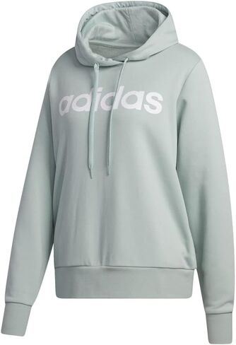Adidas Essentials Linear Fleece Hoodie (plus size) النساء in Saudi Arabia