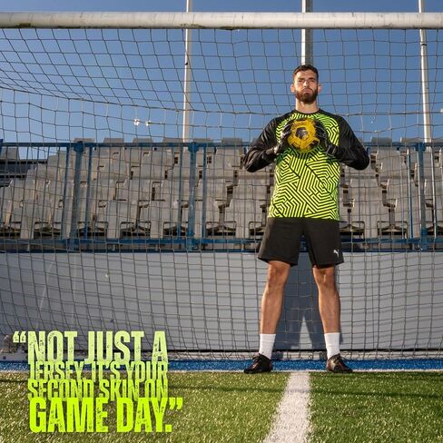 Adult Soccer Goalie Jersey - Pro Series - Elbow Padded - Quick-Dry Fabric - Ergonomic Fit - Enhanced Durability in Saudi Arabia
