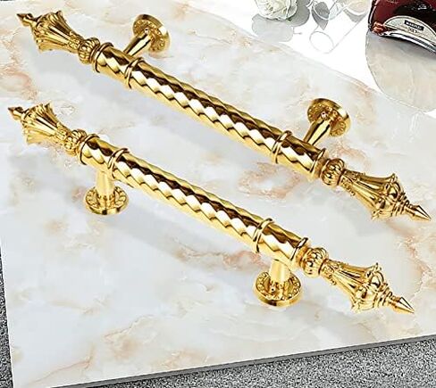 Door Pull Door Handle Push Pulls European Style, Interior/Exterior Gold Door Knob, Hotel Apartment Shop Commercial Doors Grip, 60/80/120 cm Optional (Size : 120cm/47inch) in Saudi Arabia