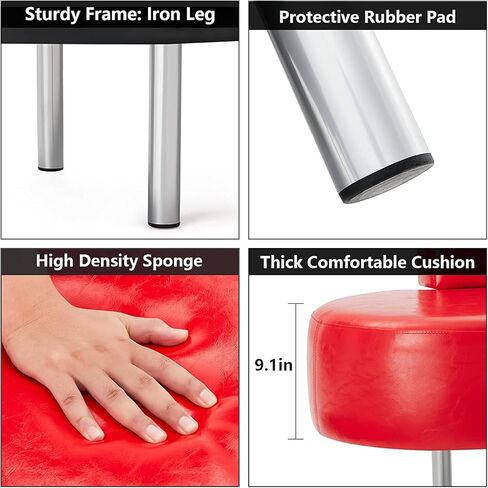 Omysalon غرفة الانتظار مقعد المقعد ، كرسي مكتب استقبال صالون مع مسند الظهر ، 59.1 '' 'Vabice Guest Lobby Chair for Beauty Beauty Barber Furniture ، Black in Kuwait