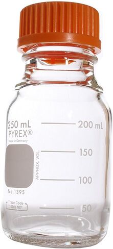 Pyrex 100mL Round Media Storage Bottles, with GL45 Screw Cap, Ea in Saudi Arabia