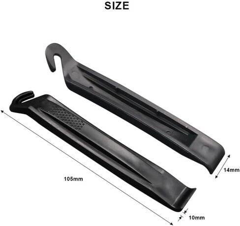 Bike Tire Levers Ultra Strong Bicycle Tire Removal Tool to Repair Bicycle Tube for Road & Mountain Bike Tires Repair Kits Tool (Metals Material) in Saudi Arabia