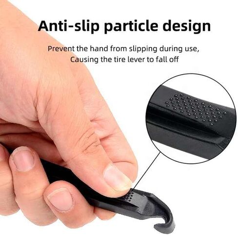 Bike Tire Levers Ultra Strong Bicycle Tire Removal Tool to Repair Bicycle Tube for Road & Mountain Bike Tires Repair Kits Tool (Metals Material) in Saudi Arabia