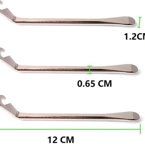 Bike Tire Levers Ultra Strong Bicycle Tire Removal Tool to Repair Bicycle Tube for Road & Mountain Bike Tires Repair Kits Tool (Metals Material) in Saudi Arabia
