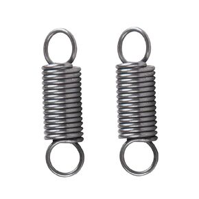 Pull Spring Double Loop Closed Hook, Pack of 10 Spring Steel Hook End Extension Spring Multiple Sizes(0.7 x 8 x 95 mm) in Kuwait