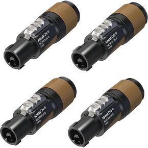 NEUREINE NEUTRIK Speakon NL2FXX-W-S 2 القطب المضمن موصل مكبر الصوت الإناث (4) in Saudi Arabia