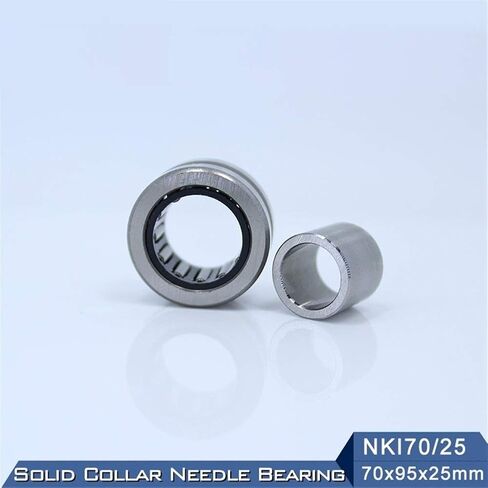 Needle Roller Bearings NKI70/25 Needle Roller Bearing 70x95x25mm Solid Collar Needle Roller Bearings with Inner Ring NKI 70/25 Bearings in Kuwait