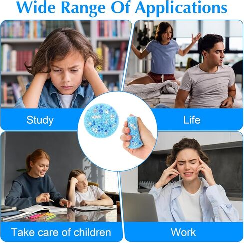 Skin Picking Fidget Toys, Non-Sticky Silicone Sensory Picking Pocket Pad 8.5cm Portable Reusable Relax Anxiety Toy Easter Basket Stuffers for Adult Pick Dig Peel in Saudi Arabia