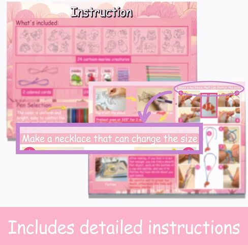 Shrink Fun 75PCS Shrinky Dinks Craft Kits for Kids, Includes 24 Pre Cut Sea Animals Charms, 24 Learning Cards and More, Keychain&Necklace Making Set for Boys and Girls, Craft Activity for Party Age 6+ in Kuwait