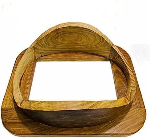 Diving Divers Helmet Stand U.S Navy Mark V Scuba Divers Helmet Base Natural Finish Wood, 18 inch in Saudi Arabia