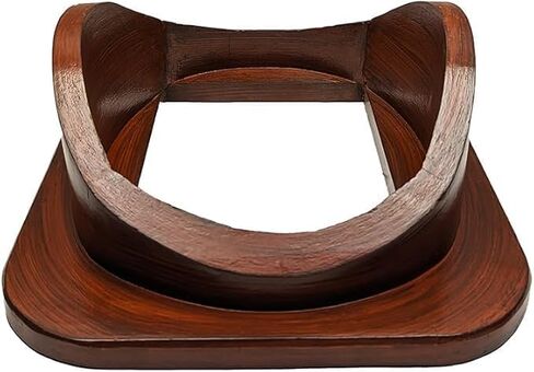US Navy Mark V Scuba Diving Divers Helmet Wooden Base Brown Finish Wood Home Office Decor in Saudi Arabia