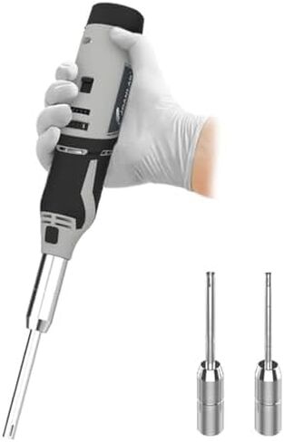 High-Speed Lab Homogenizer 0.5-250ml, Handheld Cosmetic Lotion Mixer with 6mm, 8mm, 10mm Heads, Ideal for Dispersing & Emulsifying in Laboratories in Kuwait