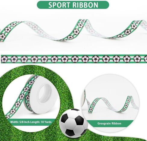 Baseball Ribbon White Red Ribbon for Gift Wrapping 5/8 Inch 10 Yards Baseball Ribbon for Crafts Baseball Sport Ribbon Baseball Ribbon for Wreaths Grosgrain Ribbon for Sports Party Decor Bows DIY in Saudi Arabia