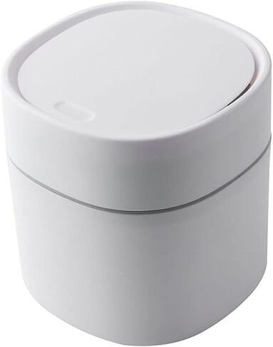 Mini Desktop Trash Multifunctional Can Can Home Car Storage Bucket Access مع مكتب غرفة المعيشة Nordic Bin Nordic (Blue) in Kuwait