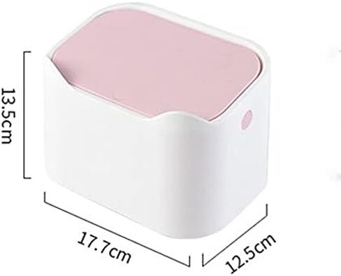 سوب سطح المكتب Can Mini Office Office STROPER BIN BIN BANTHER BIN TABLE طاولة الطعام القمامة علبة سلة المهملات (DINOSAUR WHITE-DINOSAUR DOIDLE4) in Saudi Arabia