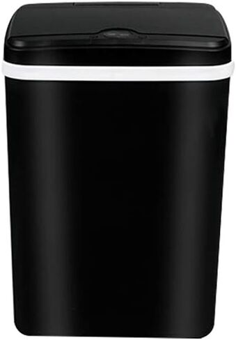 15L Smart Trash Can Household Charging Light Energy Trash Can Automatic Induction Dustbin with Lid Kitchen Bathroom Dustbin(D) in Saudi Arabia
