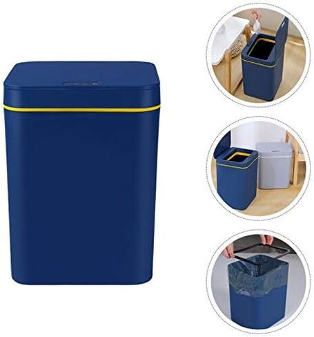 Intelligent Trash Can Contactless Garbage Can Automatic Induction Dustbin Suitable for Study, Living Room in Saudi Arabia