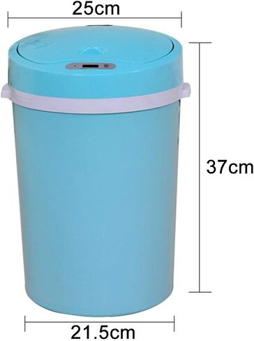 16L Automatic Induction Trash Can Touchless Smart Motion Sensor Rubbish Waste Bin Waste Garbage Bin in Saudi Arabia