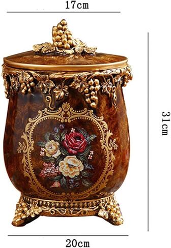 غرفة المعيشة الأوروبية طاولة القهوة سطح المكتب سلة سلة سلة مع الزخارف المنزلية الغطاء in Saudi Arabia