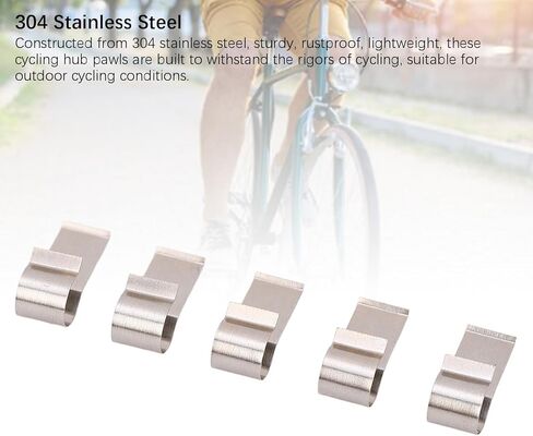 304 Stainless Steel Cycle Hub Pawls, Universal Spring Claw Accessories Spare Parts for Cycling Wheel Hub Body Pawls in Saudi Arabia