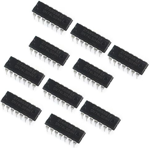 50Pcs 5 Values 74LSxx Series Logic IC Assortment Kit - IC Socket - 74LS00 74LS02 74LS04 74LS08 74LS32 IC Chip in Kuwait