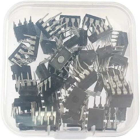 50Pcs 5 Values 74LSxx Series Logic IC Assortment Kit - IC Socket - 74LS00 74LS02 74LS04 74LS08 74LS32 IC Chip in Kuwait