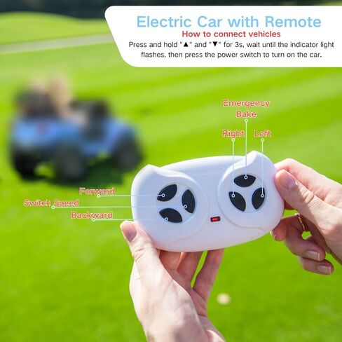 NEWQIDA 24V 2 Seater Ride on Car w/Remote Control 4wd Kids Electric Vehicles Ride on Toys Car, EVA Tires Wheels, 20" Spacious Seat, LED Lights, Music, Spring Suspension, 4x200W Motors, Hot Pink in Kuwait