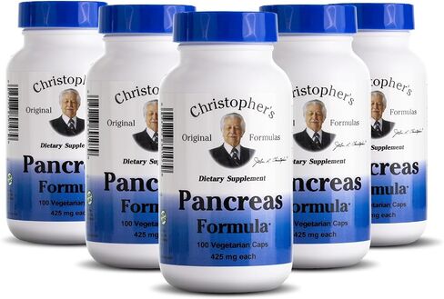 Dr Christophers Pancreas Formula 100 Capsules in Saudi Arabia