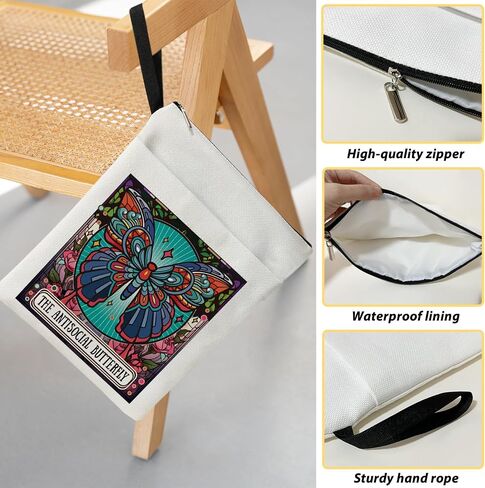 Reading is My Therapy - Daisy Flower Book Sleeve, Book Lovers Gifts Book Pouch Book Sleeve with Zipper and Front Pocket Reader Gifts Birthday Gifts for Adult Teen Teacher -12 in Saudi Arabia