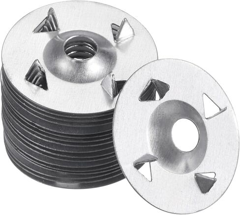 HARFINGTON 100pcs Foam Board Fasteners Washers 1-1/8 Inch Galvanized Steel Wall Washer for Fixing Fastening Installation Foam Board Panels in Saudi Arabia