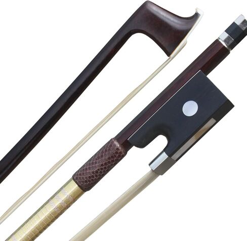 الحجم الكامل القوس الكمان 4/4 Pernambuco Round Stick French Peccatte Model Rococo Steam Steper in Saudi Arabia