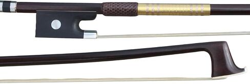 الحجم الكامل القوس الكمان 4/4 Pernambuco Round Stick French Peccatte Model Rococo Steam Steper in Saudi Arabia